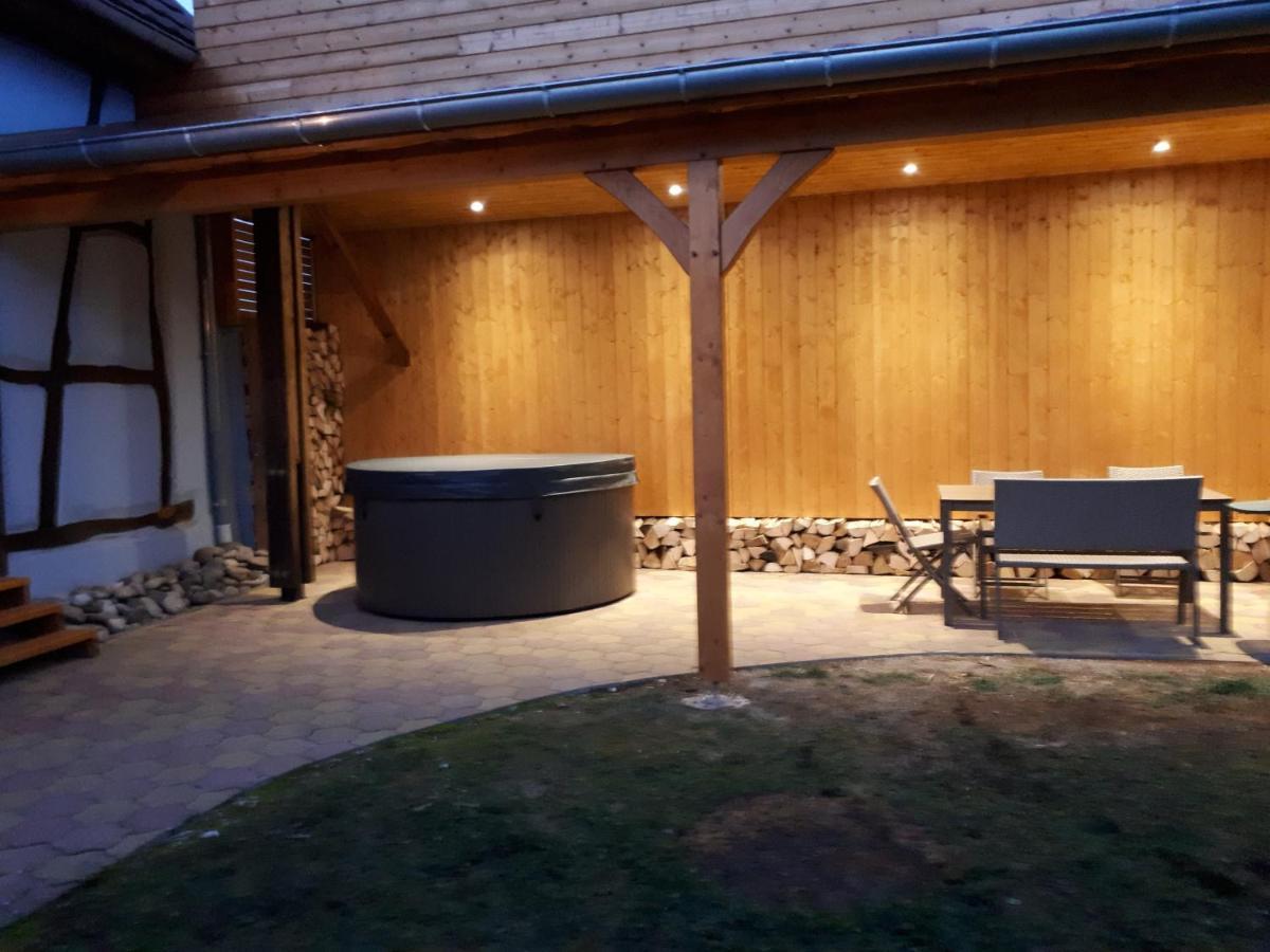 Gite Les Charrues Blodelsheim Exteriör bild